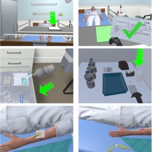 Virtual Reality Wound Care Training for Clinical Nursing Education